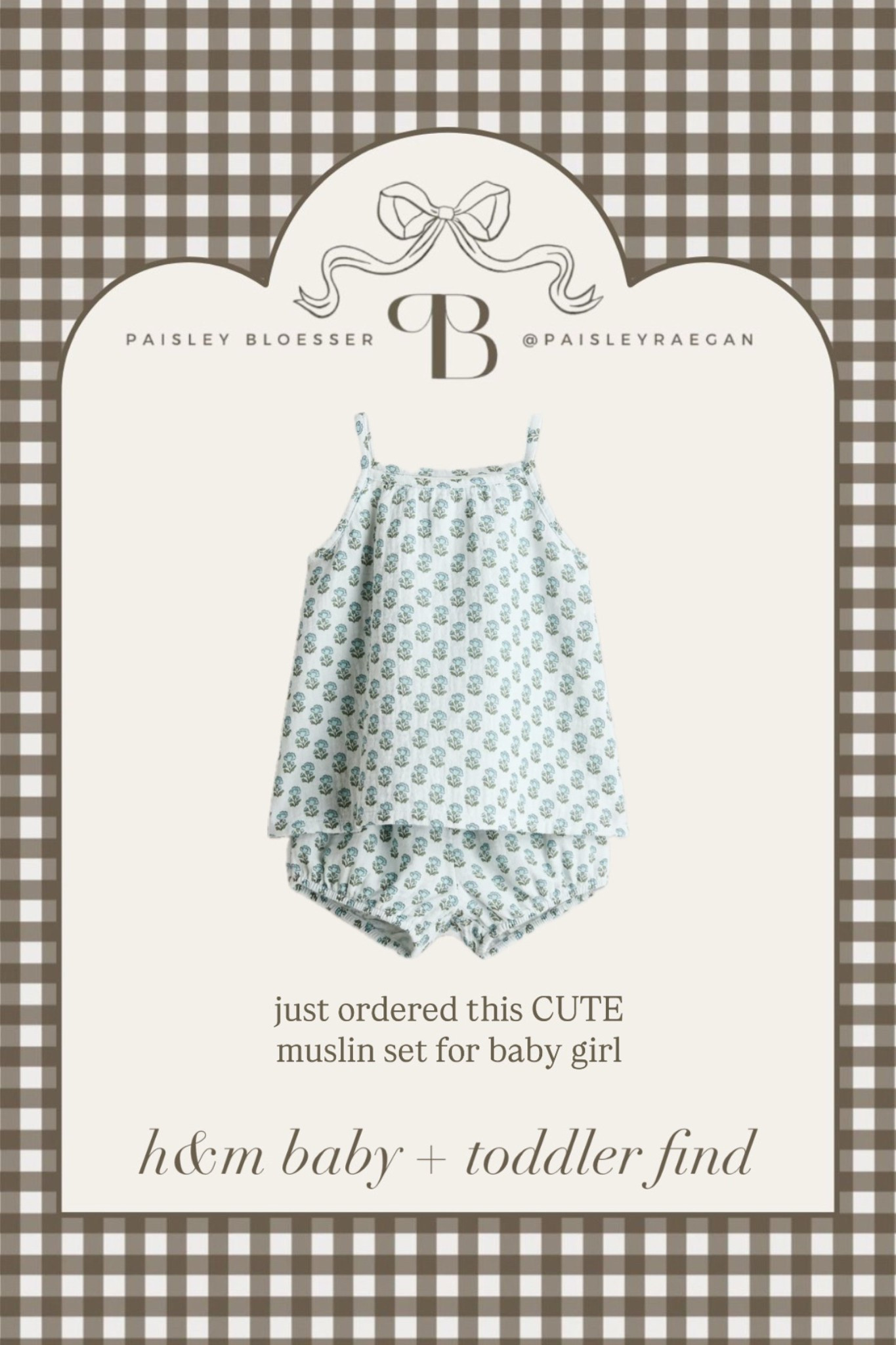 h&m baby and toddler find!! picked up this super cute muslin outfit today!

#LTKmomlife #LTKKids #LTKBaby