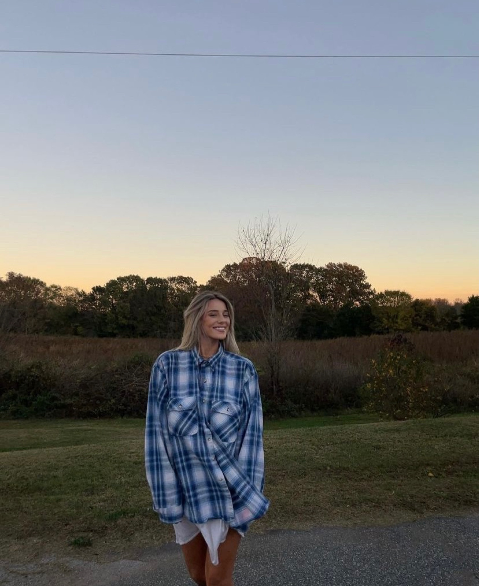 Always love throwing on an oversized plaid button down!

#LTKstyletip #LTKfindsunder100