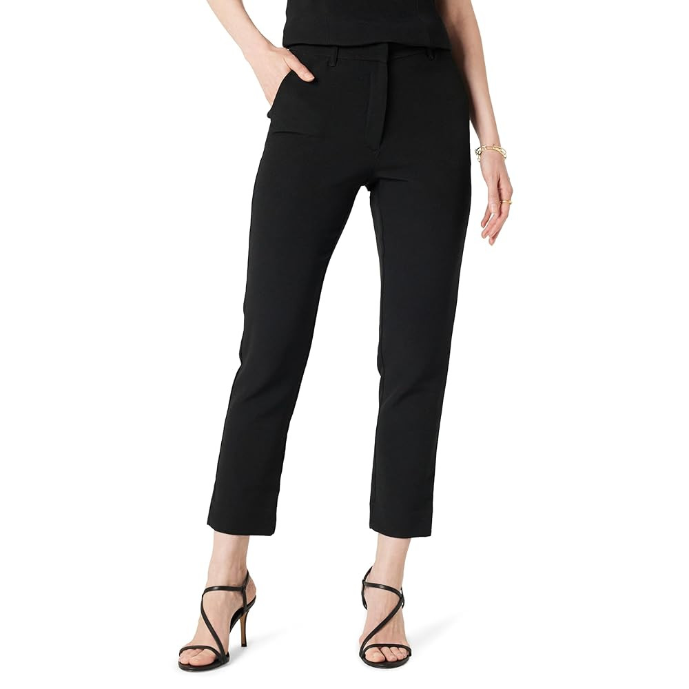The Drop Women's Sheilaa Slim Flat Front Trouser | Amazon (US)