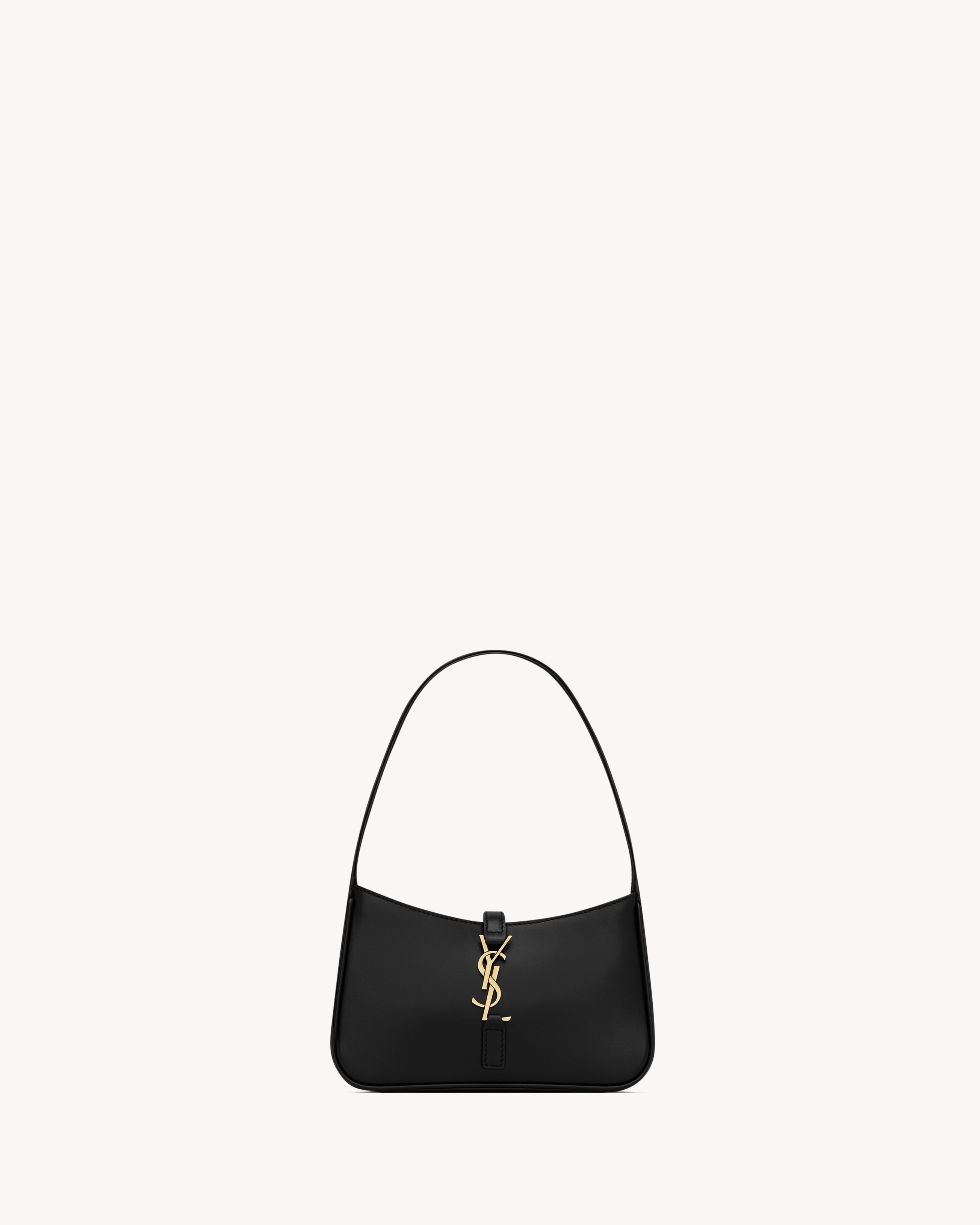 Saint Laurent Mini Le 5 À 7 In Smooth Leather - Black - Women - One Size | Saint Laurent Inc. (Global)