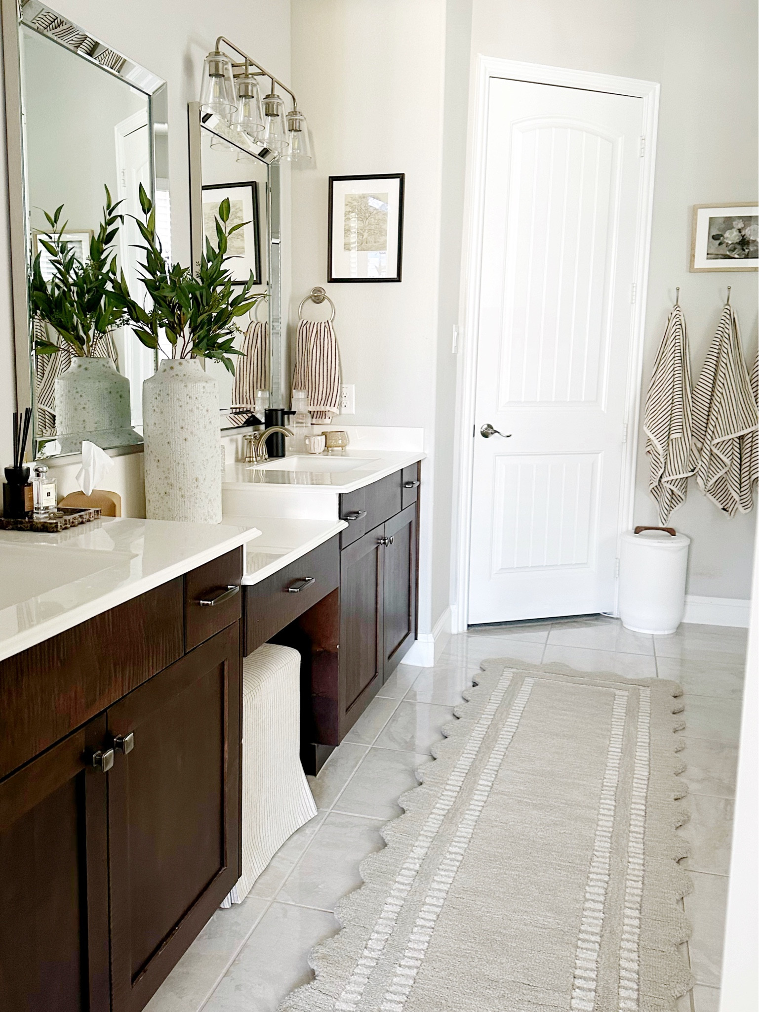 Such a beautiful scalloped runner! Whether it’s in the kitchen or the bathroom, it instantly warms up the space and ties everything together. It’s the little details that make a house feel like home. 



#LTKStyleTip #LTKHome #LTKSaleAlert