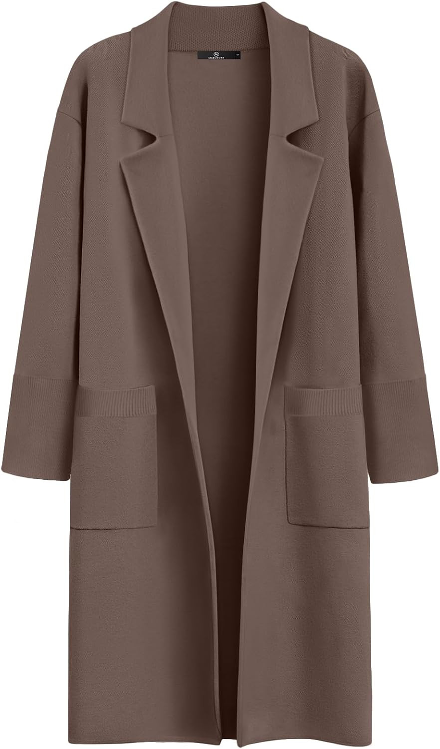 LILLUSORY Women's Long Cardigan Sweaters Fall Oversized Jacket Trench Coats | Amazon (US)