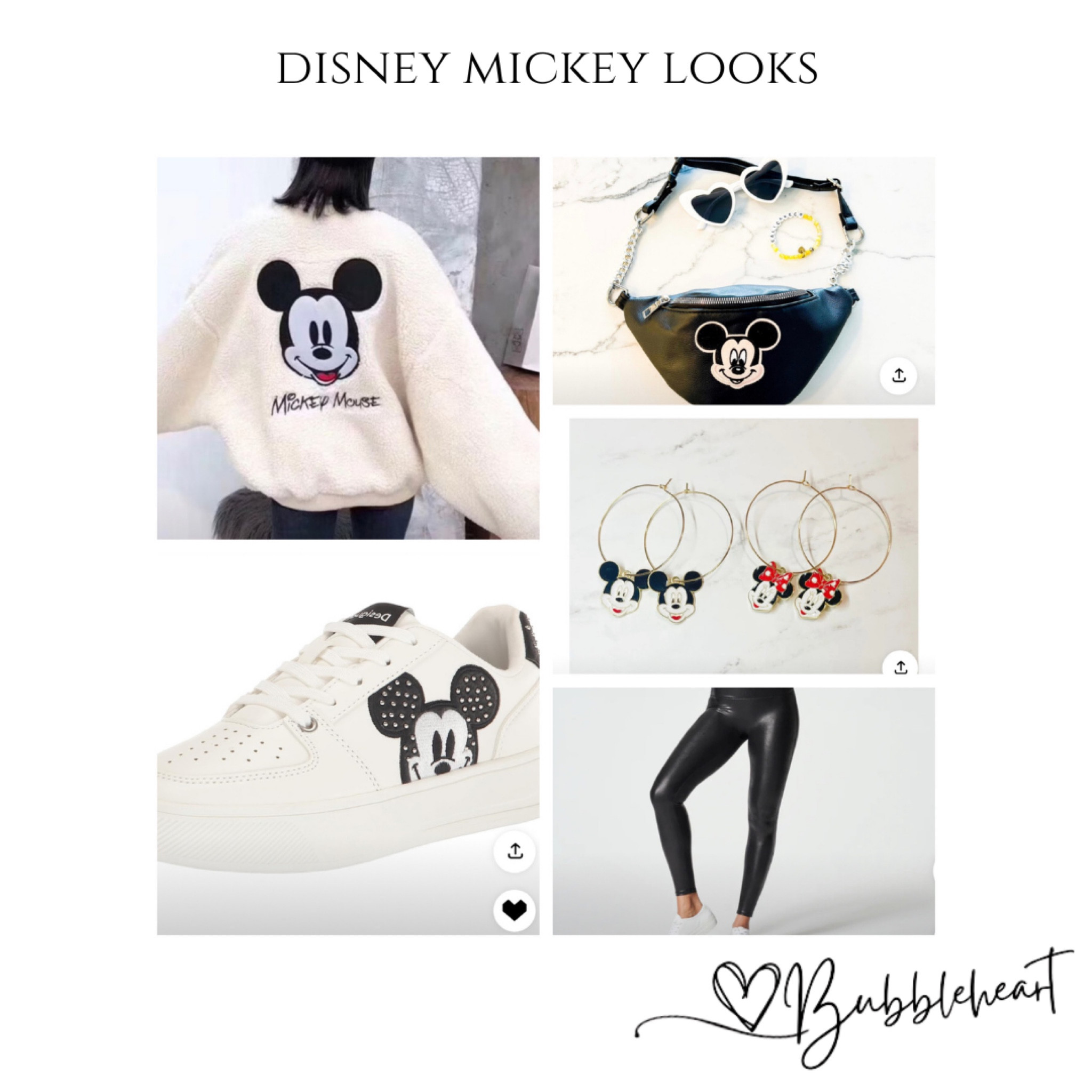 Disney Mickey Mouse Look

Disney outfit, Disney sweatshirt, spanx leggings, faux leather leggings, Mickey sling bag, Mickey earrings, Mickey tennis shoes, theme park outfit, winter Disney outfit 