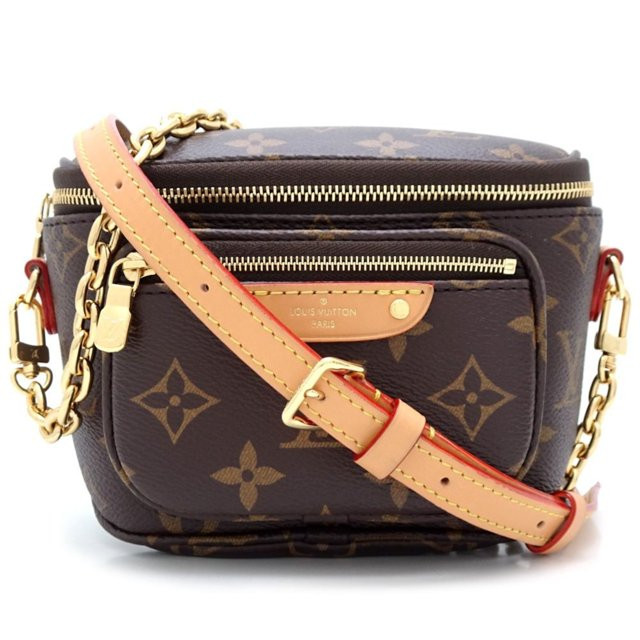 Pre-Owned LOUIS VUITTON Monogram Bum Bag M82335 2Way Brown 351056 (Good) | Walmart (US)