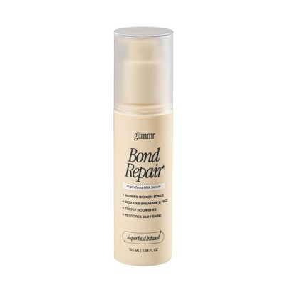 Glimmr Superfood Bond Repair Serum - 3.38 fl oz: Strengthening, Anti-Frizz, Shine | Target