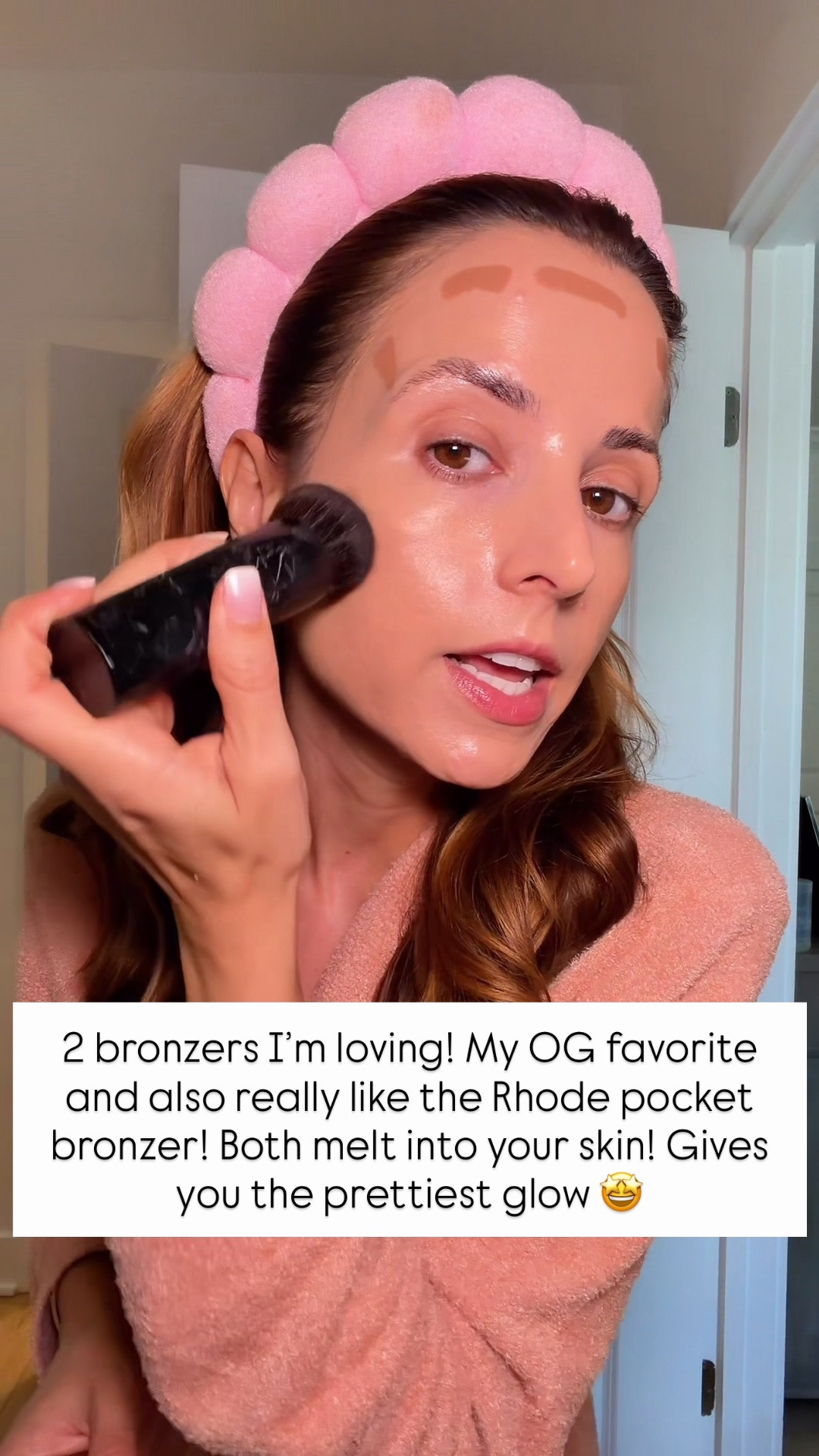 2 bronzers I’m loving at the moment! The LYS bronzer is my OG favorite in color harmony. I also really like the new Rhode pocket bronzer in color sunbed .. I feel like I could have gone one shade darker, but they did not have it in the store when I was there. Both melt into your skin and give you a beautiful glow!

#LTKmorningroutine #LTKselfcare #LTKBeauty