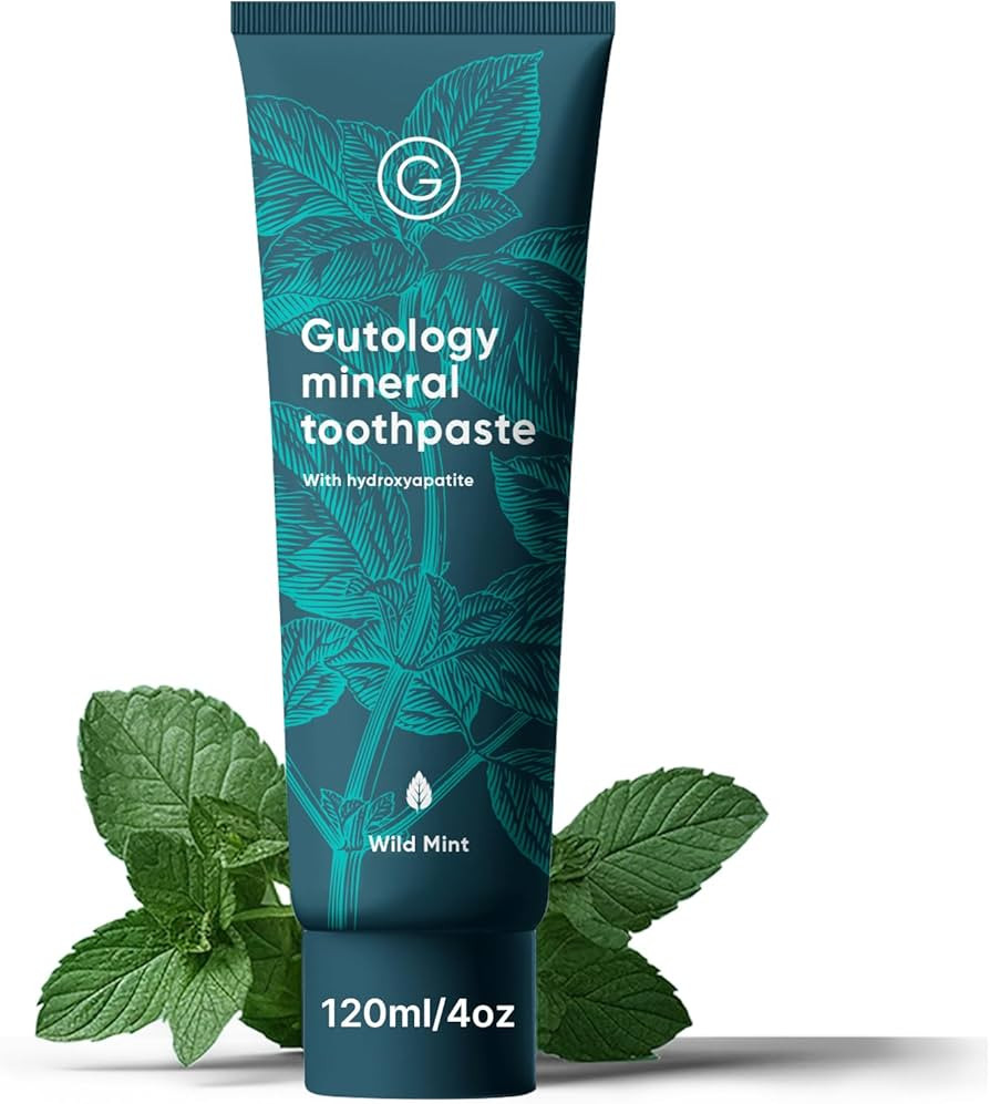 Gutology Mineral Hydroxyaptite Toothpaste 120ml Microbiome Friendly Fluoride Free Toothpaste Suit... | Amazon (UK)