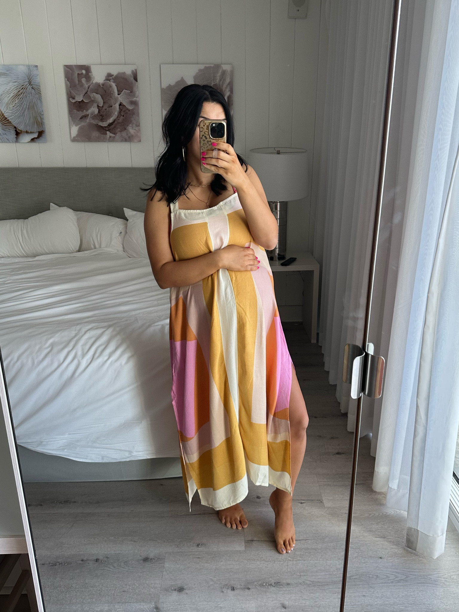 BEACH VACAY OUTFIT 

coverup (wearing a L!)
Bikini for large chest (wearing a L!)
Cheeky bikini bottoms (wearing a M!)
Gold hoops


#LTKswim #LTKunder100 #LTKtravel