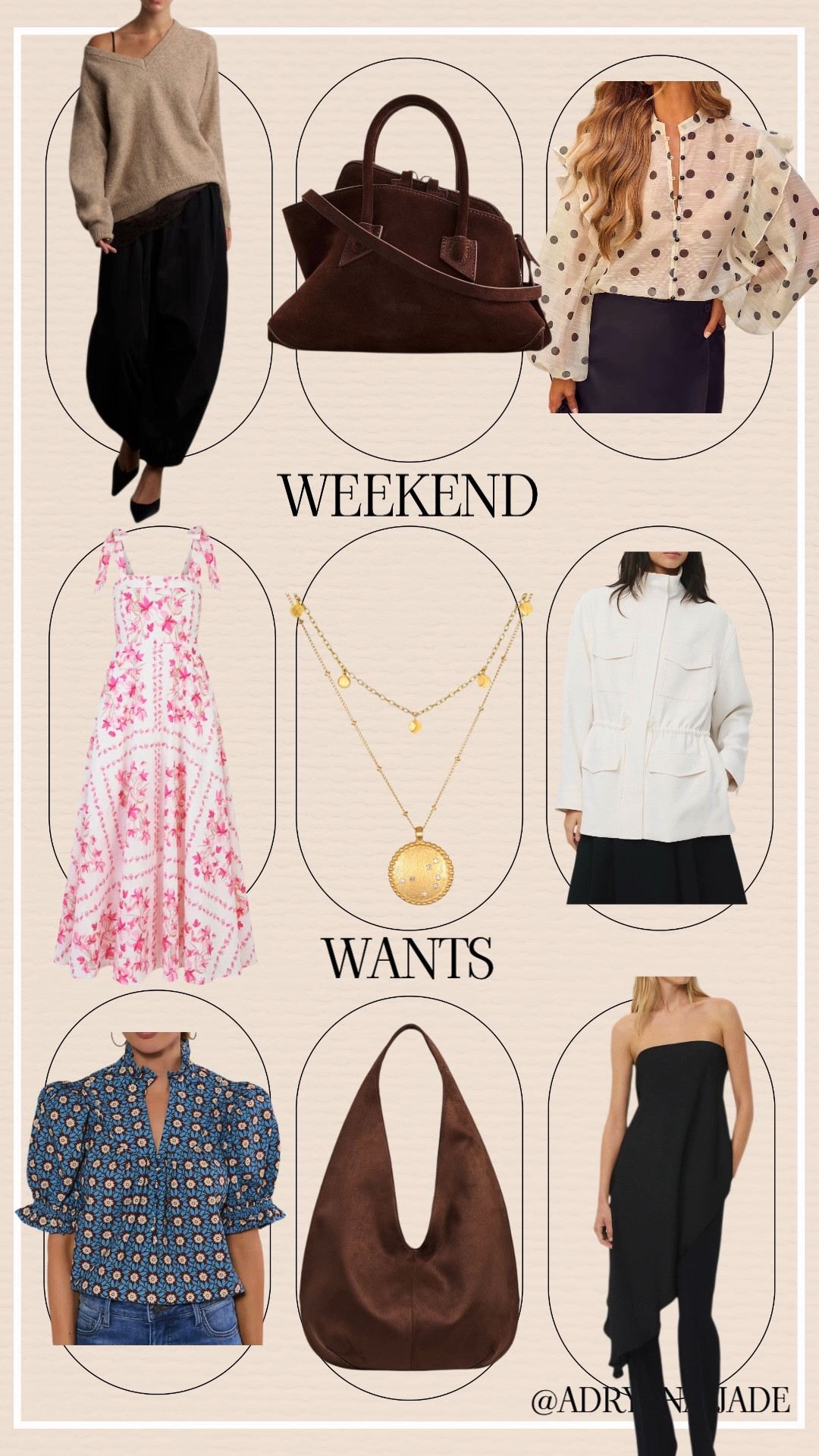 Weekend Wants 🤍