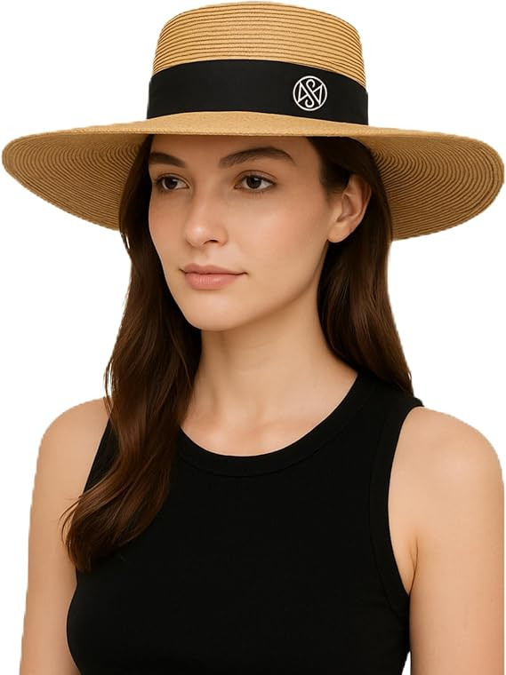 Wide Brim Sun Hat – UPF 50 Sun Protection Hat, Lightweight & Adjustable Hat, Esthetician-Design... | Amazon (US)