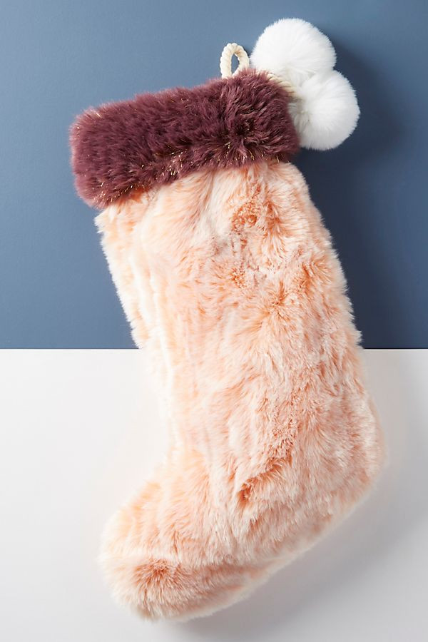 Faux Fur Stocking | Anthropologie (US)