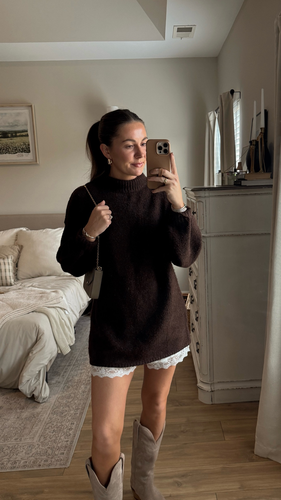 Date night outfit 🤎✨

#LTKBump #LTKStyleTip #LTKFindsUnder50