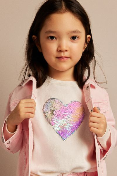 Reversible-sequin Sweater | H&M (US + CA)
