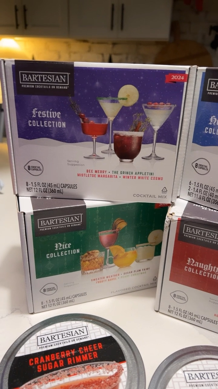 Bartesian is THE gift to give this holiday season! It is the ultimate and so amazing for parties and entertaining. Set it up and the machine does the rest! The new holiday collection of capsules sounds incredible and I cannot wait to try these. 

#LTKHome #LTKHoliday #LTKGiftGuide