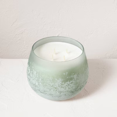 Serenity Fashion Salted Glass Wellness Jar Candle Green - Casaluna™ | Target
