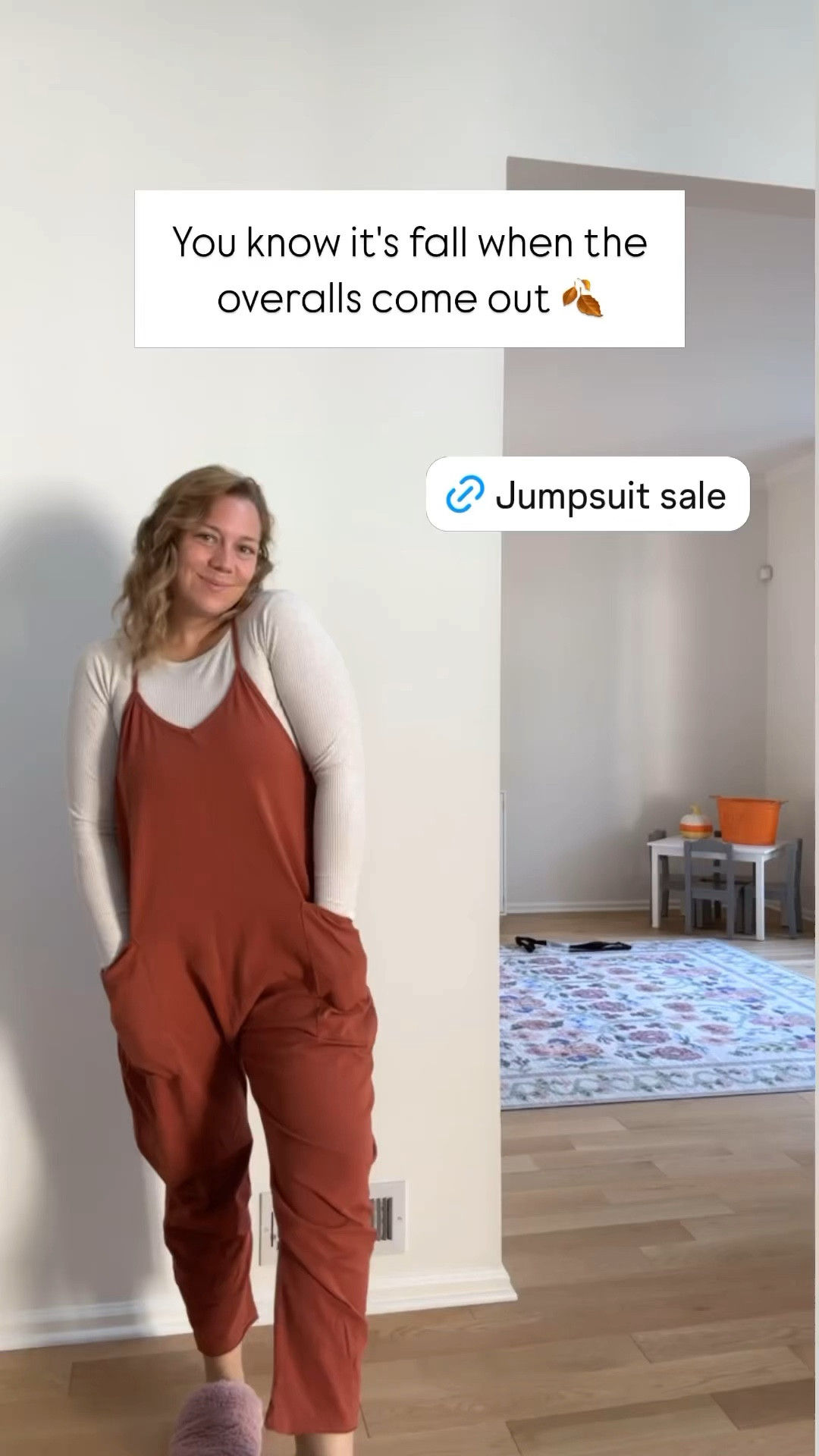 Jumpsuit and vest - both on major sale! 🍂☕️🌲

#LTKStyleTip #LTKMidsize #LTKSaleAlert