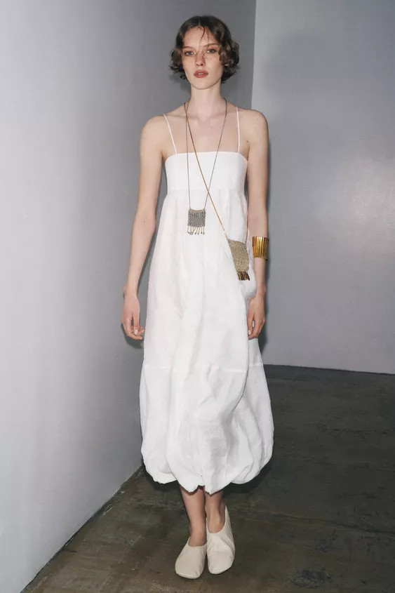 ZW COLLECTION STRAPPY MAXI DRESS | Zara US