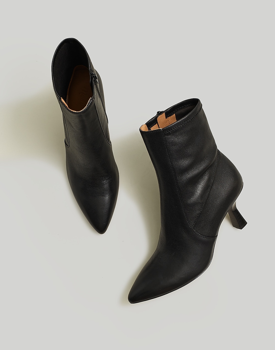 The Justine Ankle Boot in Leather | Madewell