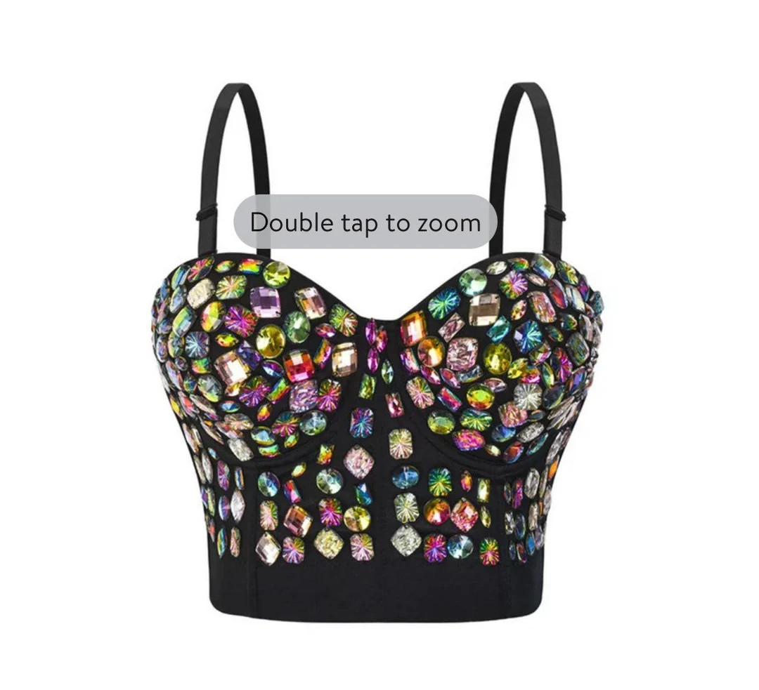 Taylor Swift Bejeweled Rhinestone Jewel Top Perfect for the - Etsy | Etsy (US)