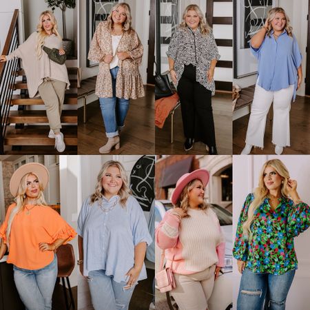 Plus size boutique tops 

Blouses perfect to layer now as a winter outfit and wear later as a spring outfit. The bright colors go so well with white jeans in the spring and sandals. Style now with a cardigan or jacket, darker denim, and boots. 

Plus size boutique 
Online boutique
Plus size blouse
Plus size duster
Plus size shirt
Plus size sweater
Size 2X 
Size 1X 
Size 3X 


#LTKstyletip #LTKover40 #LTKplussize