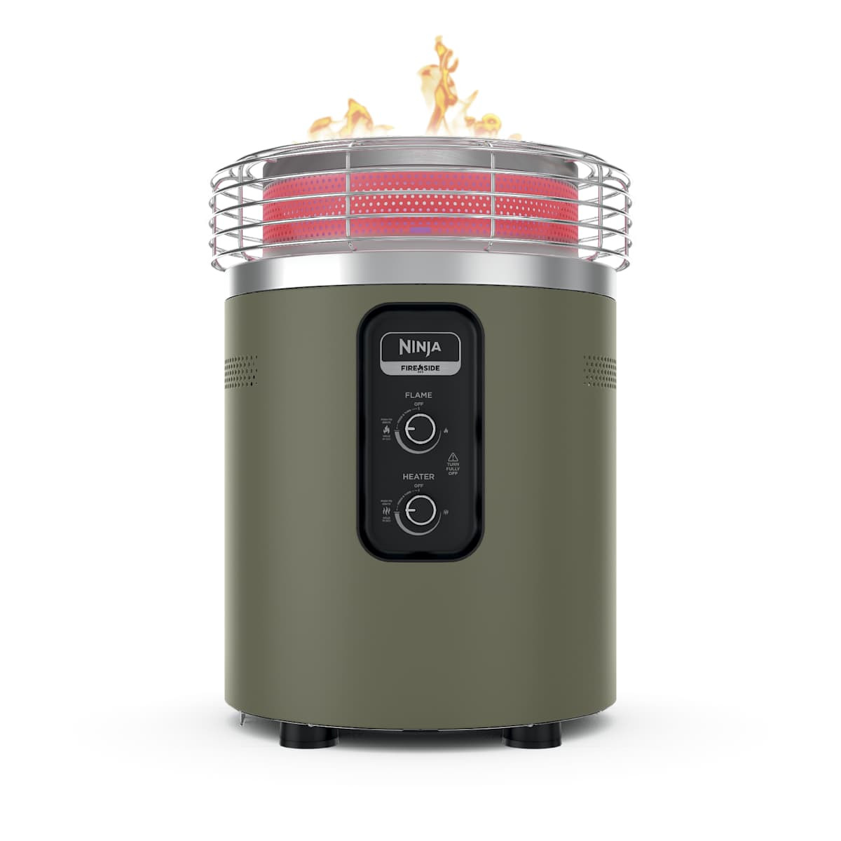 Ninja Fireside360 Fire Pit and Outdoor Heater in Spanish Moss | OF101GN1 | SharkNinja | SharkNinja