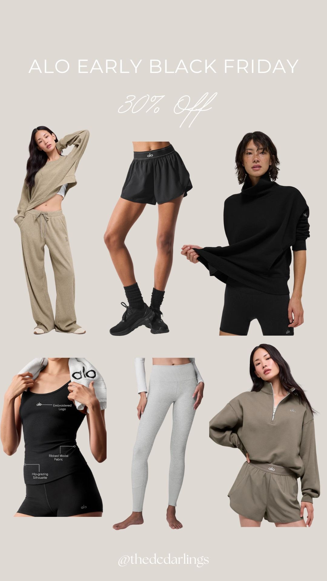 The Alo 30% off sale is officially here 🤍 Whether you live in your activewear (guilty) or just love that clean, minimal off-duty look, this is the time to stock up. Sharing my favorite everyday sets + cozy layers on stories today! #AloYogaSale #AloStyle #LuxeAthleisure #ActivewearFinds

#LTKActive #LTKSaleAlert #LTKBaby