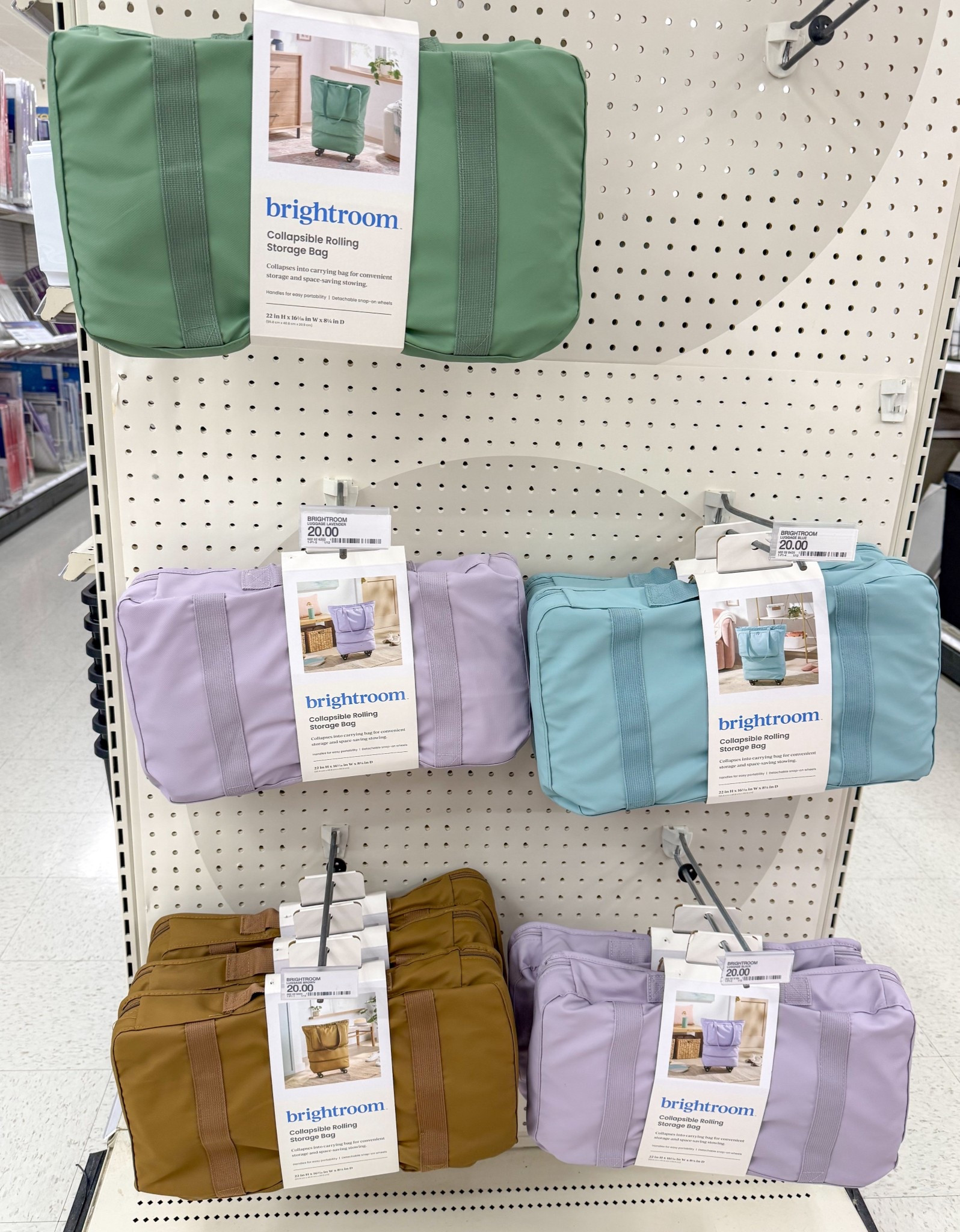 New collapsible rolling storage bags 

#LTKHome #LTKdayinmylife #LTKSeasonal