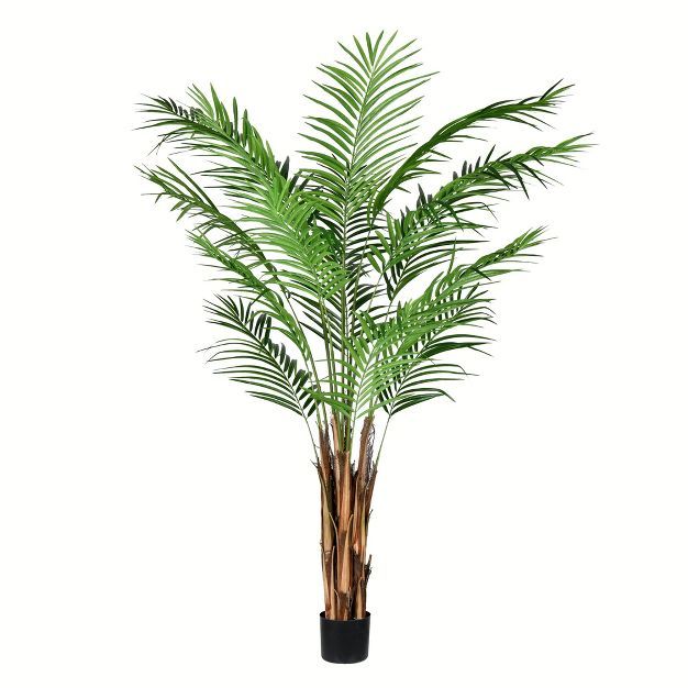 Vickerman Artificial Potted Giant Areca Palm Tree. | Target