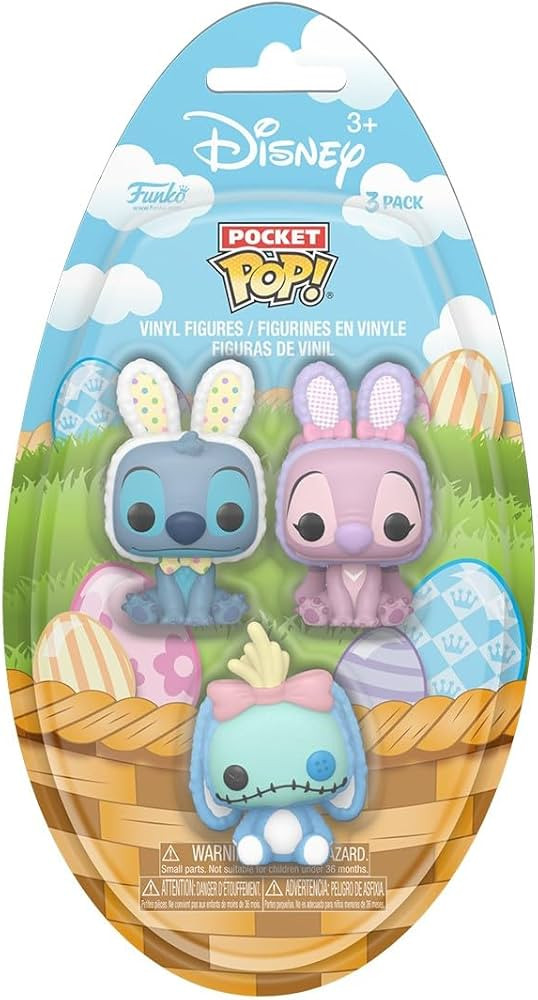 Funko Pocket Pop!: Easter 3-Pack - Lilo & Stitch | Amazon (US)