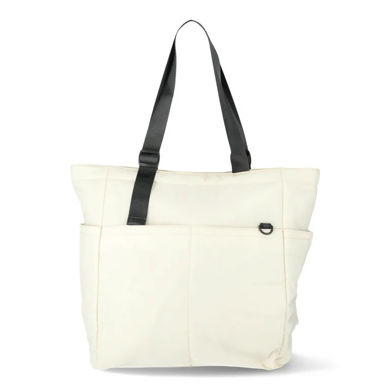 Athletic Works Women's Tote Bag, Pearl White | Walmart (US)