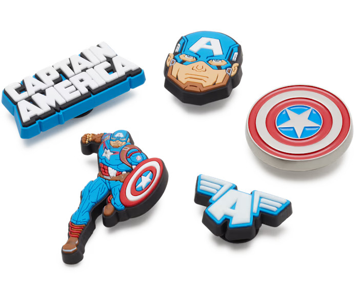 Captain America 5 Pack | Crocs (US)