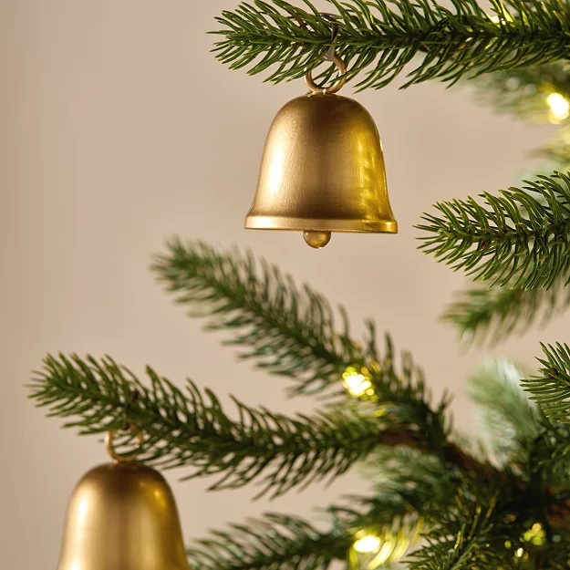 Gold Bell Decoration – 6.5cm | The White Company UK & ROW