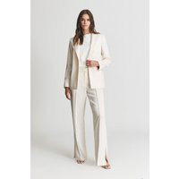 White Leah Tailored Blazer | Reiss (UK)