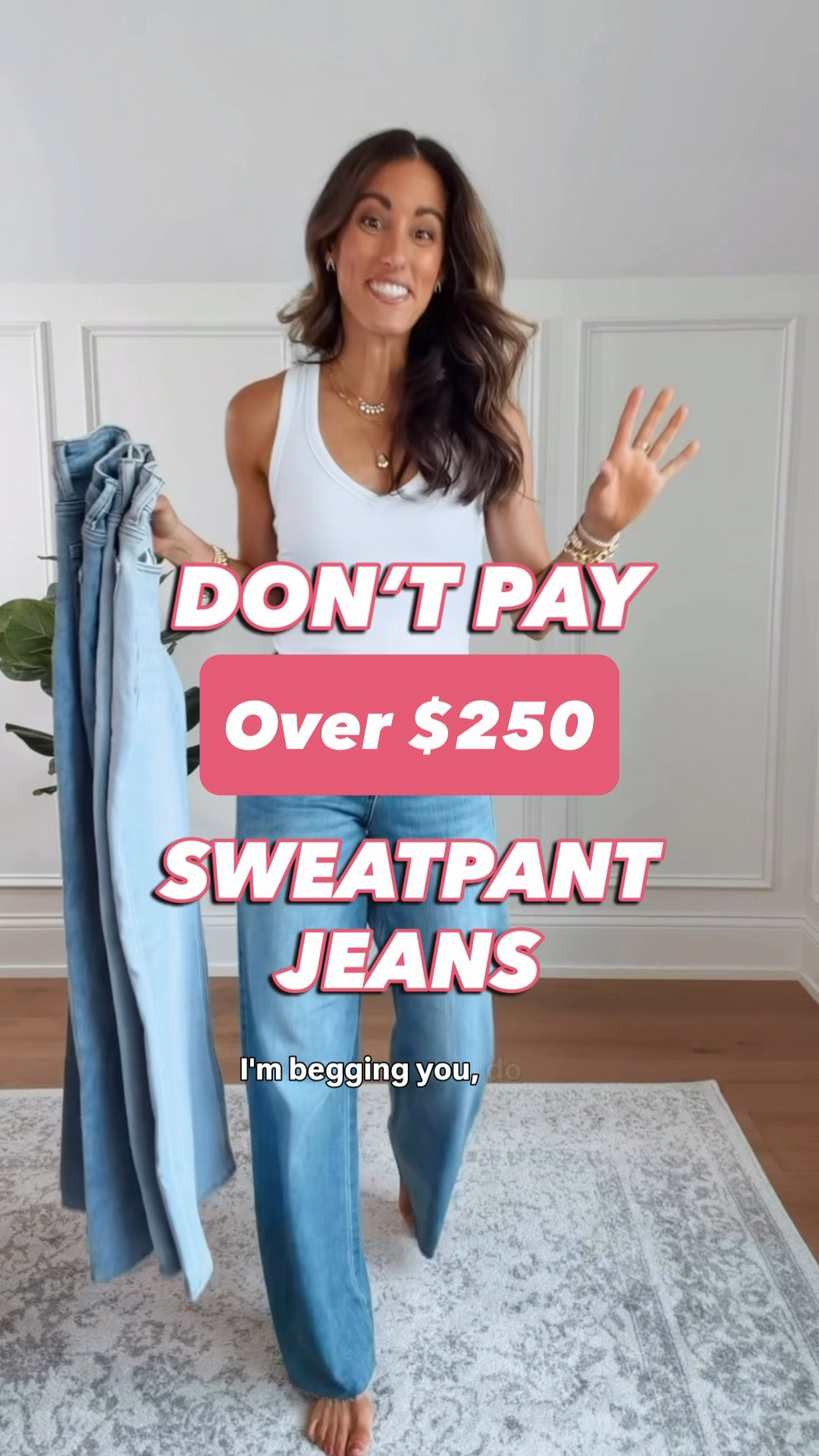 Scroll to Shop. Amazon sweatpant jeans. I’m wearing the size 25 in the 32” inseam. Come in lengths and wash options! Follow for more.

#LTKootd #LTKSaleAlert #LTKgrwm