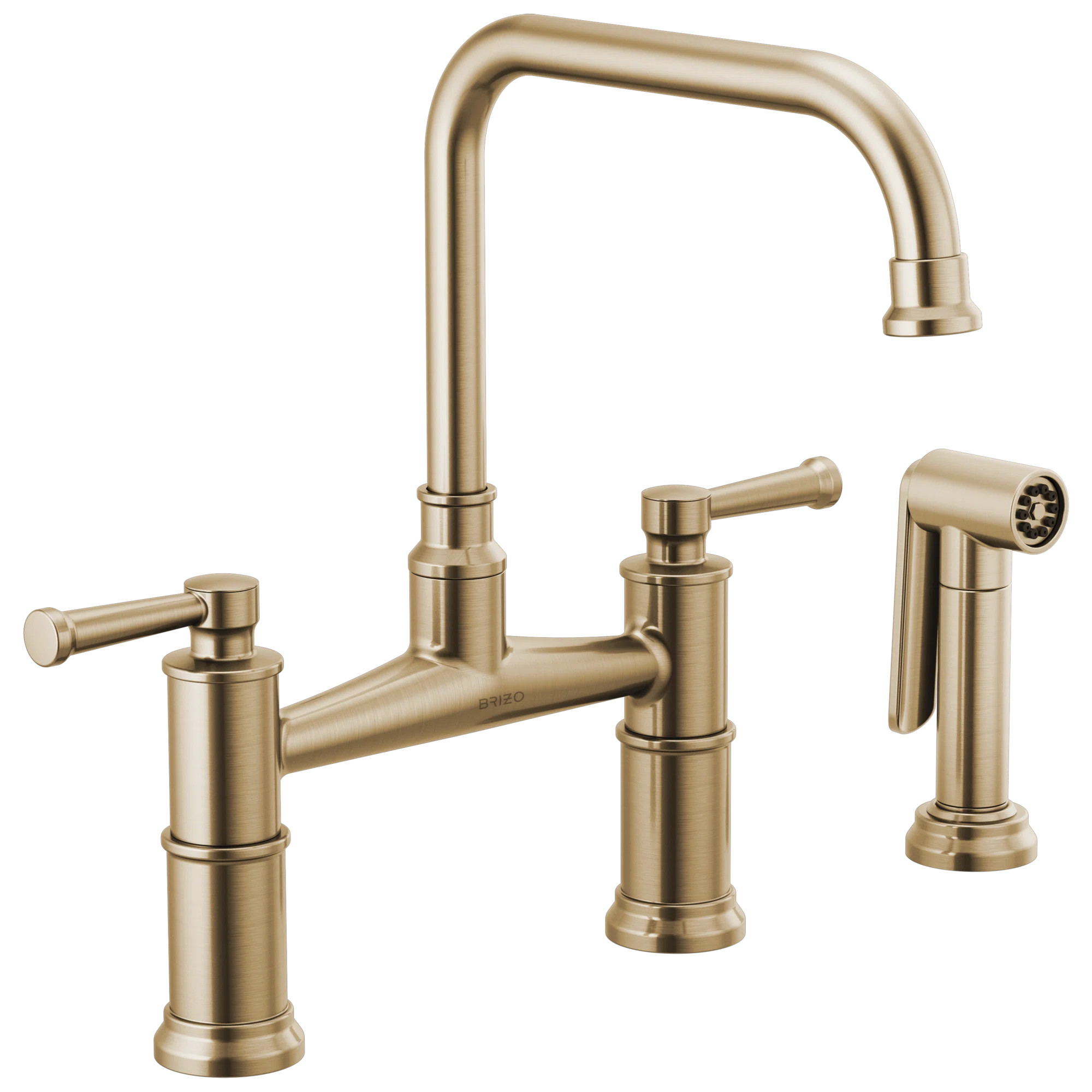 Brizo Artesso® Bridge Faucet With Side Sprayer & Reviews | Perigold | Perigold