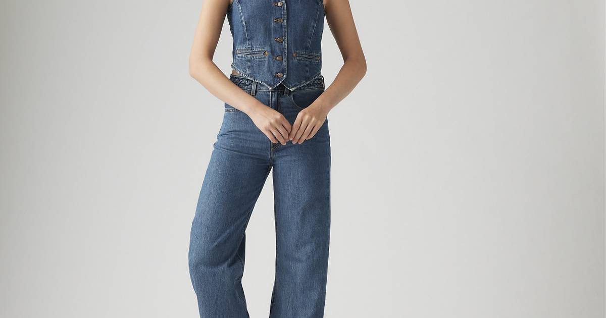 Ribcage Wide Leg Braided Women's Jeans | Levi's US