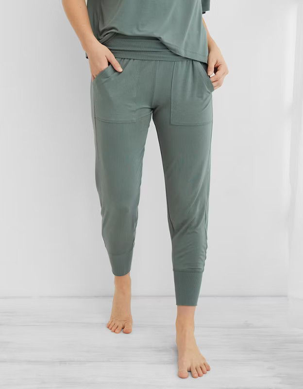 Aerie Real Soft® Foldover Jogger | American Eagle Outfitters (US & CA)