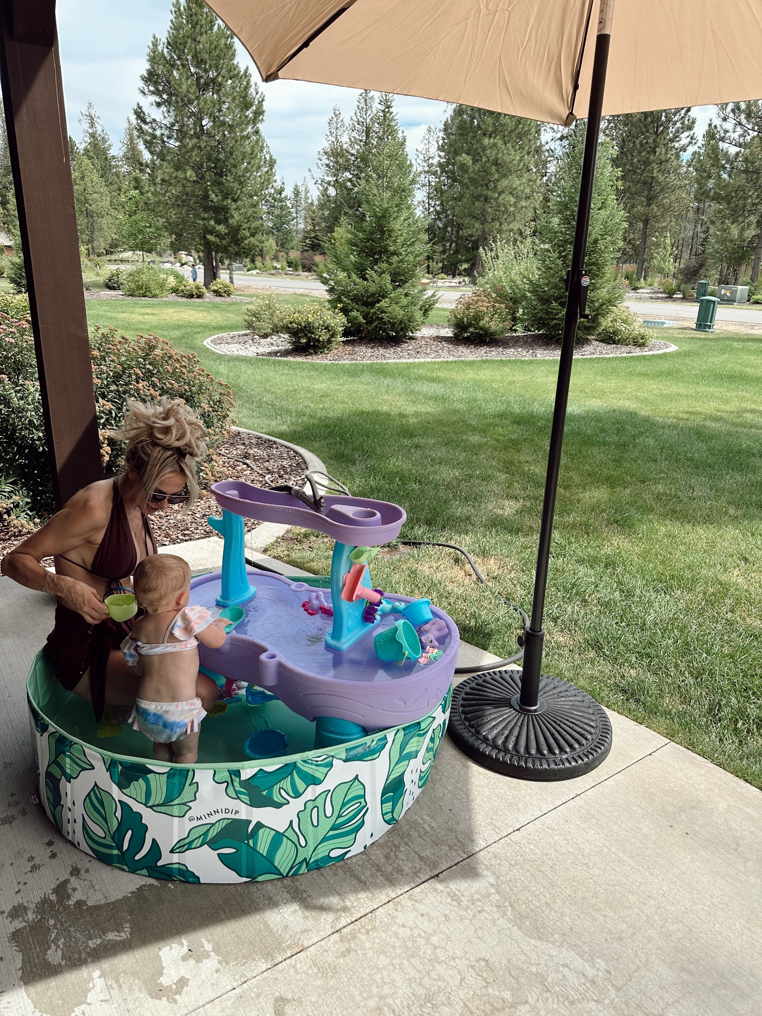 the BEST combo of this mini pool & standing water table Giselle LOVES it! 

#LTKbaby #LTKswim #LTKkids