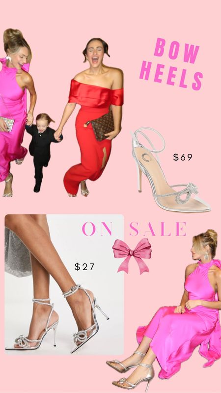 Bow heels on sale! Limited sizing 🎀

#LTKshoecrush #LTKwedding #LTKfindsunder50