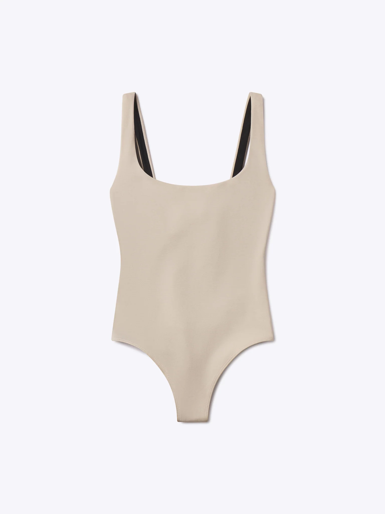 Essential Bodysuit | Clay Form-fitting | Cuts Clothing Inc.