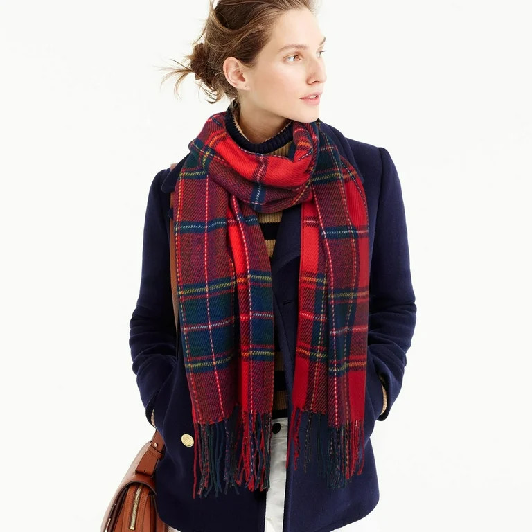 Loritta Winter Womens Scarves Plaid Warm Cozy Shawl and Wraps Scarf for Women | Walmart (US)