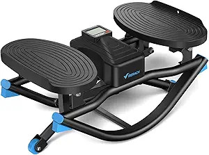 Merach Rocking Steppers for Exercise at Home, 3D Motion Stair Stepper with Resistance Bands for F... | Amazon (US)