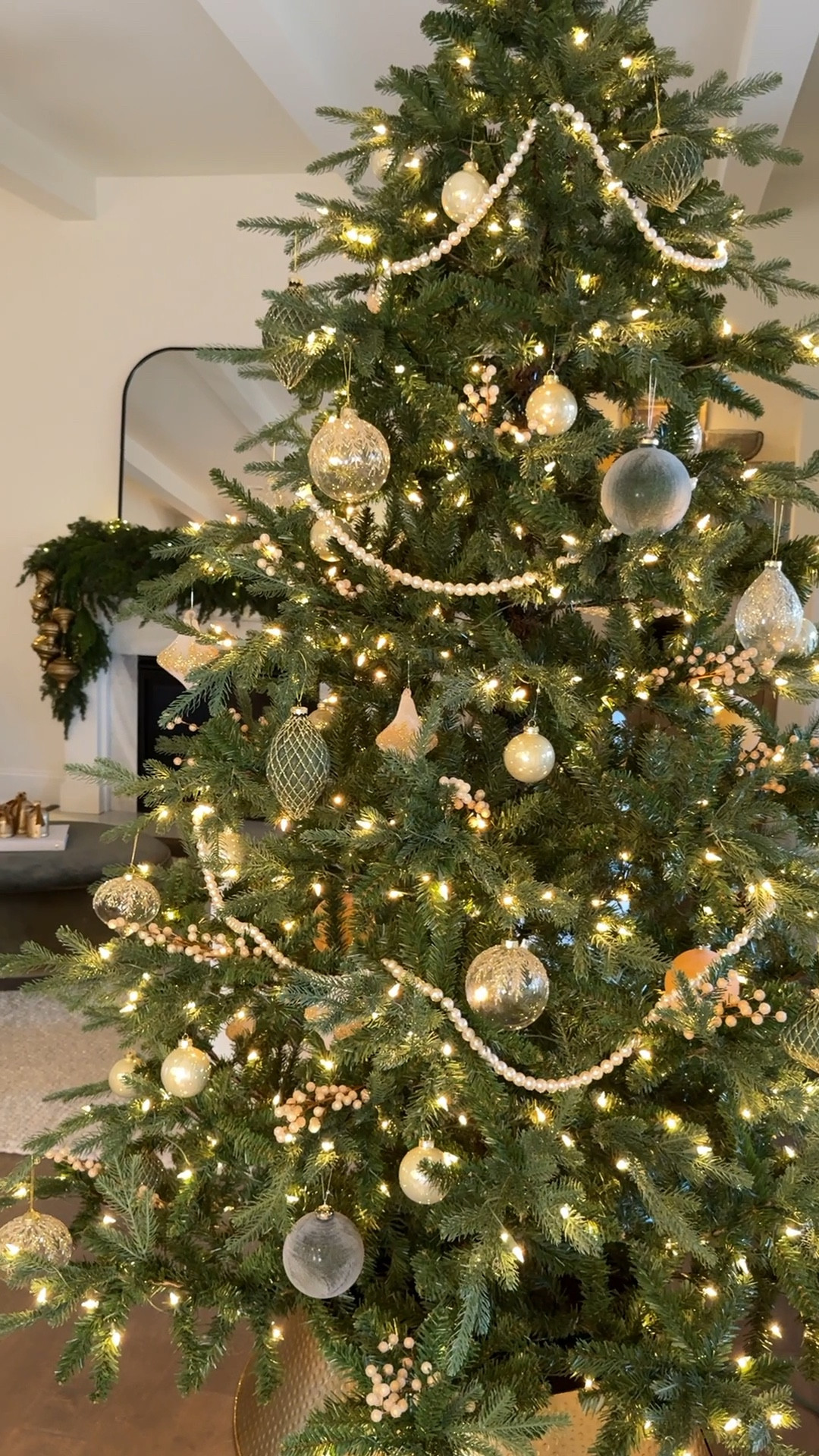 Christmas tree decor, glass, ornaments, green ornaments, gold ornaments

#LTKHoliday #LTKSeasonal #LTKVideo