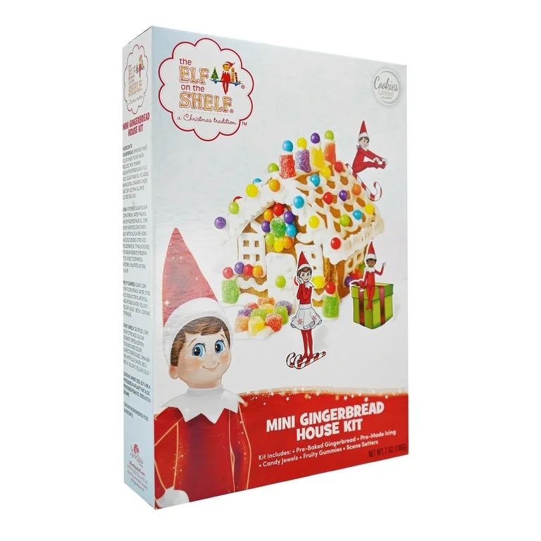 The Elf on the Shelf Mini Gingerbread House Kit, 7 oz - Walmart.com | Walmart (US)