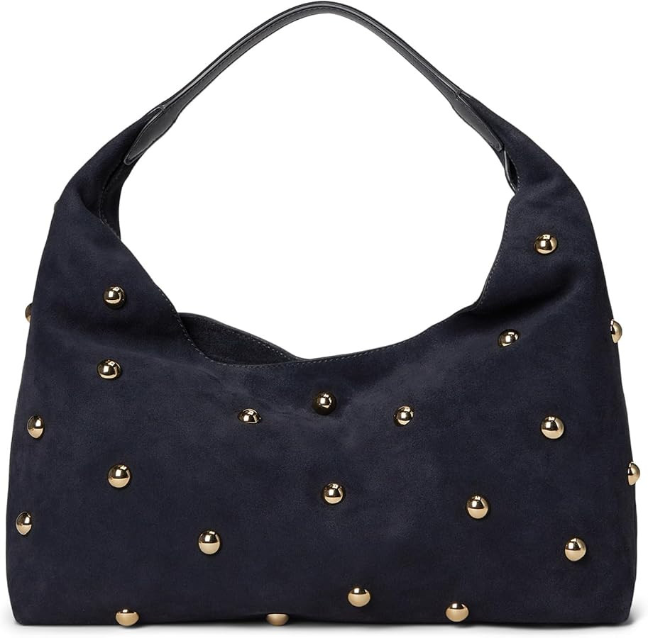 Madewell Suede Slouchy Shoulder Bag-Stud, Juniper Berry | Amazon (US)