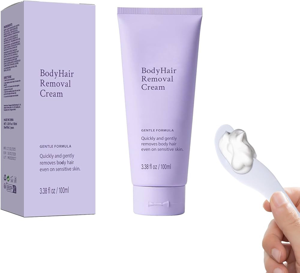 Body & Facial Hair Removal Cream, Gentle Safe for Sensitive Skin, Painless Hair Removal for Women... | Amazon (US)