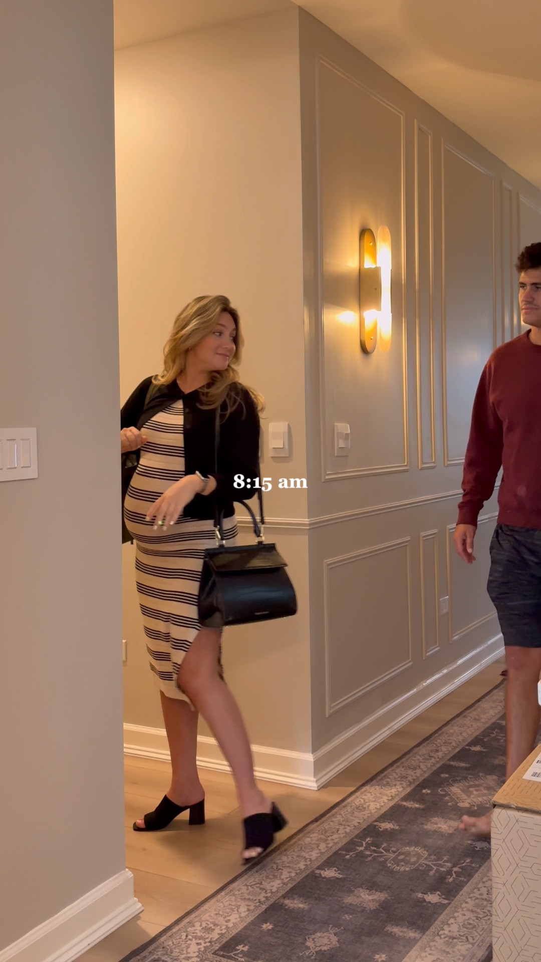 baby girl is GROWING lol. Not a maternity dress but sooo comfy, wearing a Small

#LTKBump #LTKWorkwear #LTKStyleTip