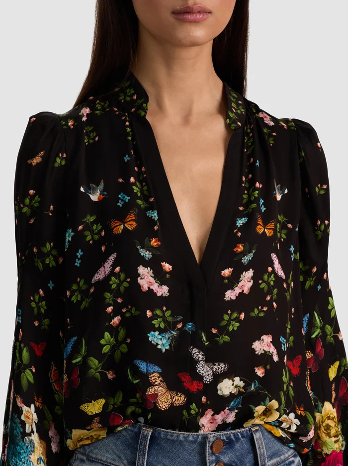 HELEN BLOUSE | Alice + Olivia