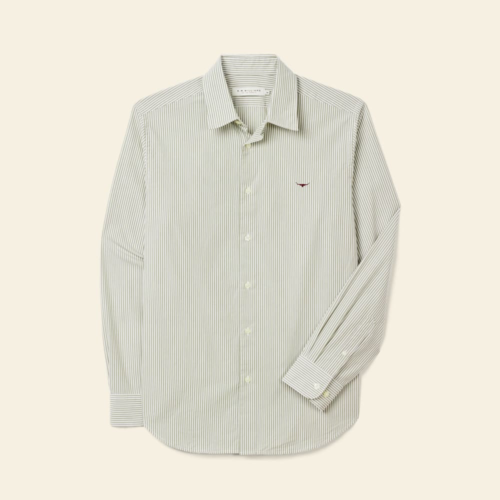 Sommers poplin stripe shirt | R.M.Williams