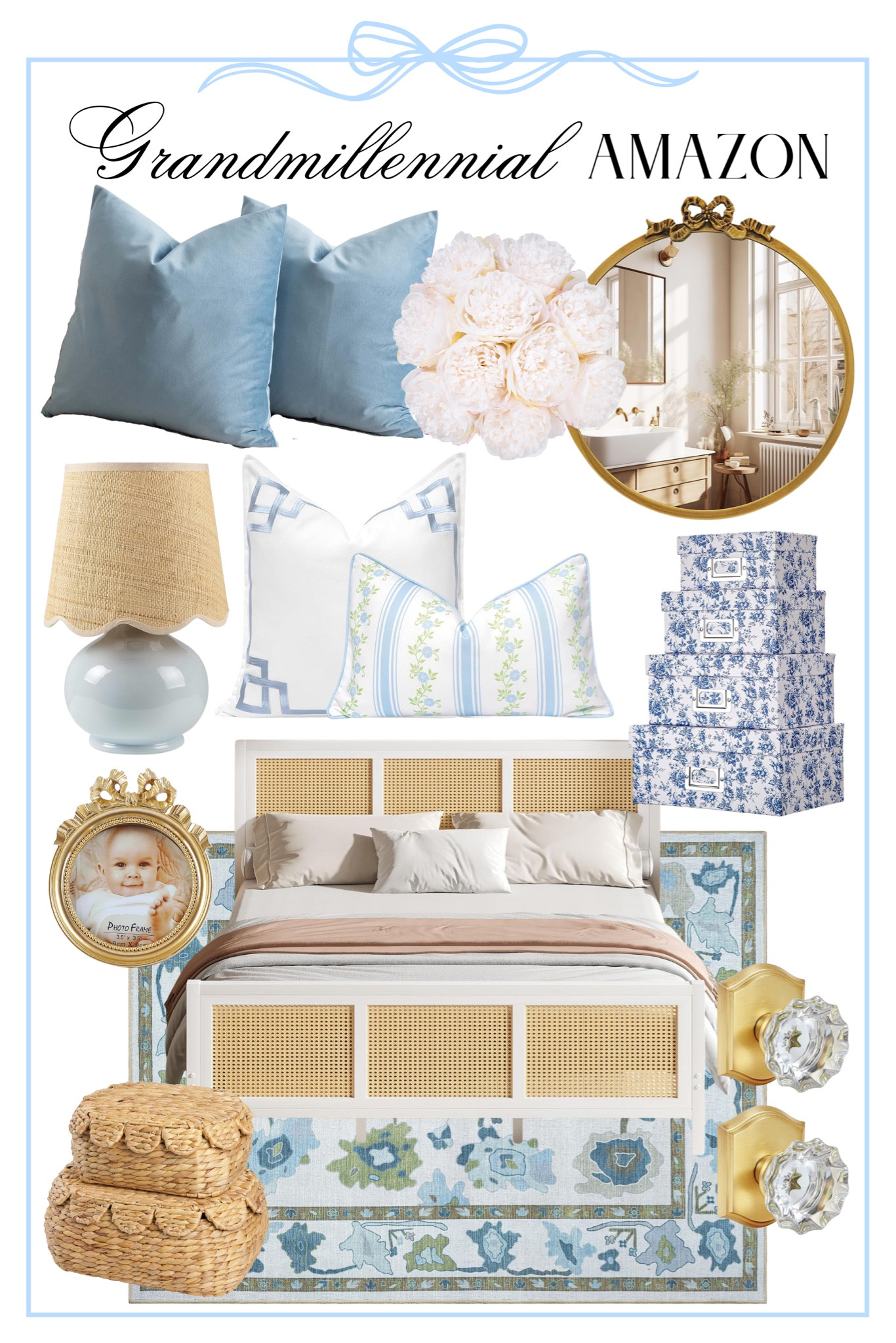 Recent Grandmillennial home finds on Amazon 💙 

#LTKFindsUnder100 #LTKFindsUnder50 #LTKHome